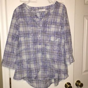 Croft &Barrow Purple Blouse